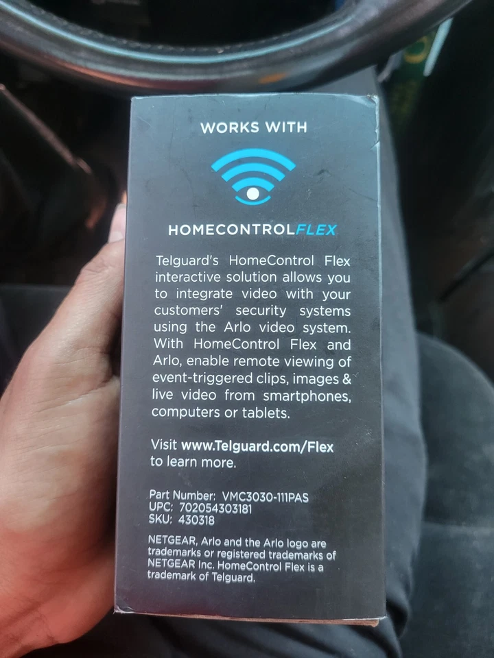 Netgear Arlo VMC3030-111 pass HD Wireless Camera w/ Battery new open box  B10 - Image 4 of 4