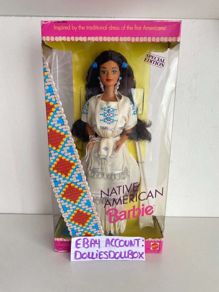 Native american barbie 2025 1992 worth
