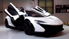 McLaren P1 White Alaskan Diamond Motormax 79325 Diecast 1:24 Scale Model Car