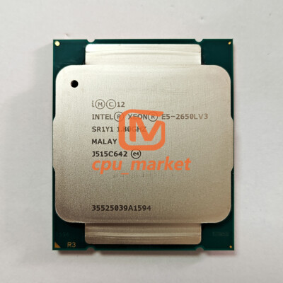Intel Xeon E5-2650Lv3 SR1Y1 1.8GHz 12 Cores 65W LGA2011-3 CPU Proecessor