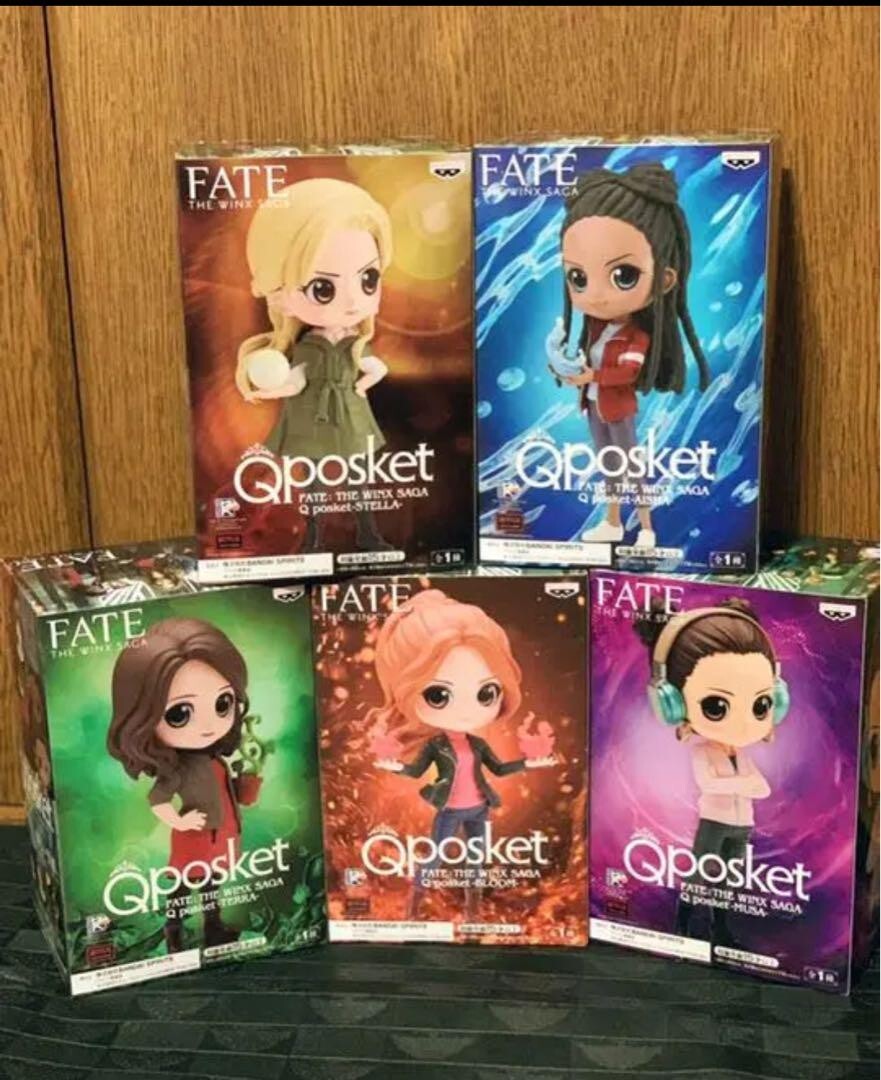 Q Posket Fate The Winx Saga AISHA STELLA MUSA TERRA BLOOM Figure