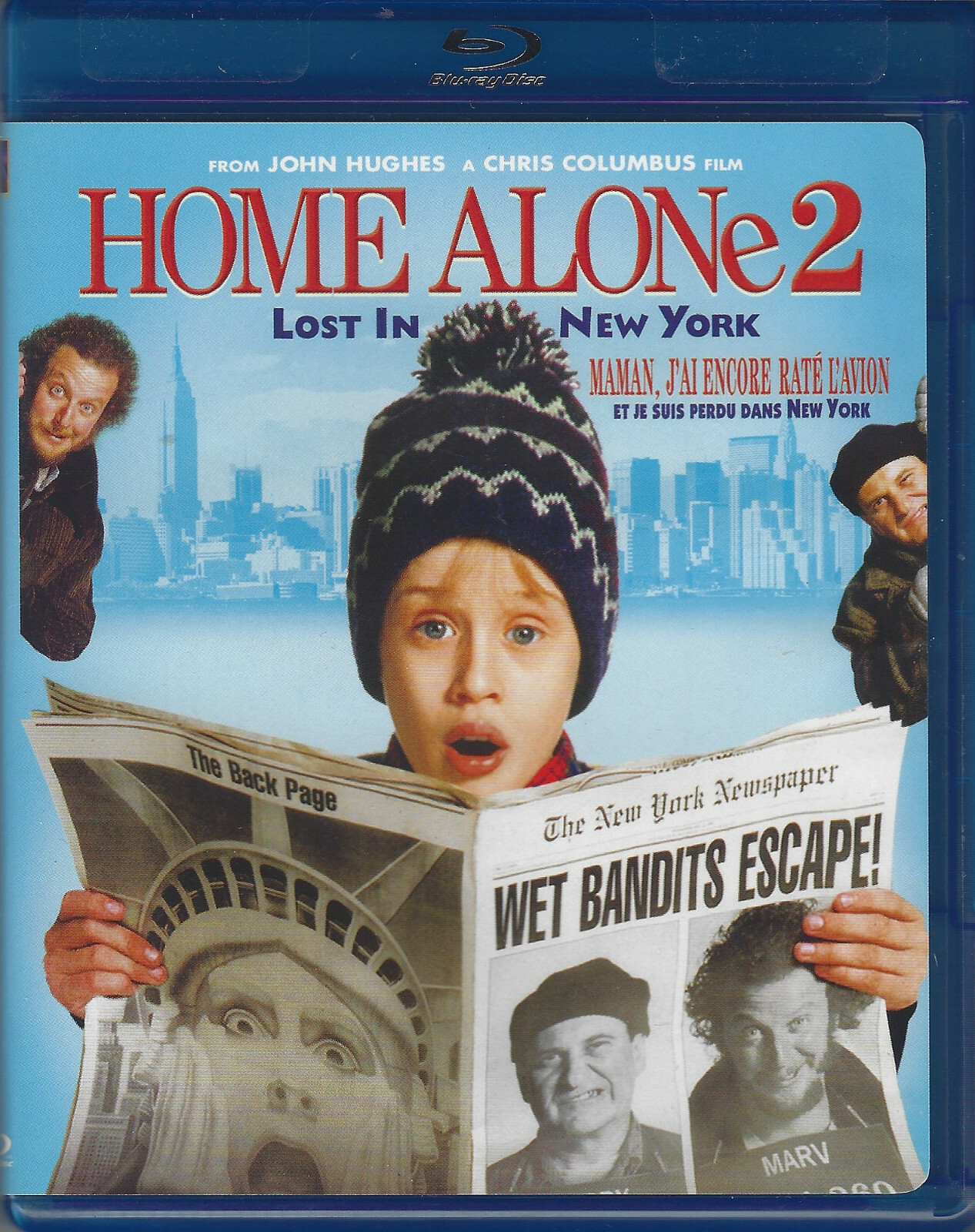 Home Alone 2 Lost in New York (Bluray Disc, 2010, Canadian French