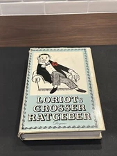 RARE Loriots Grosser Ratgeber Hardcover Satirical Guide 1968 Diogenes Verlag AG