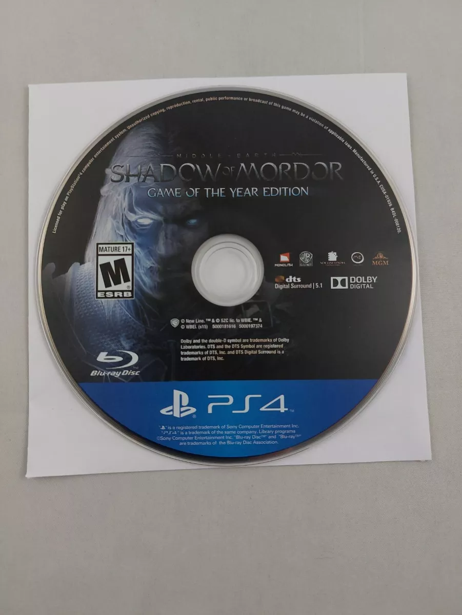 Middle-earth: Shadow of Mordor Game of the Year Edition - PlayStation 4, PlayStation 4