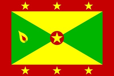 Fahne Flagge Grenada 120 x 180 cm Bootsflagge Premiumqualität