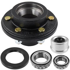 1pcs 6-lugs Trailer Idler Hub 6 On 5.5 6x5.5 For 5200 6000 Lbs Axle Kit H17 Ca