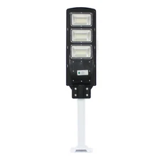 90W LED Solar Street Light IP67 Dusk to Dawn PIR Sensor Lamp Outdoor Commercial