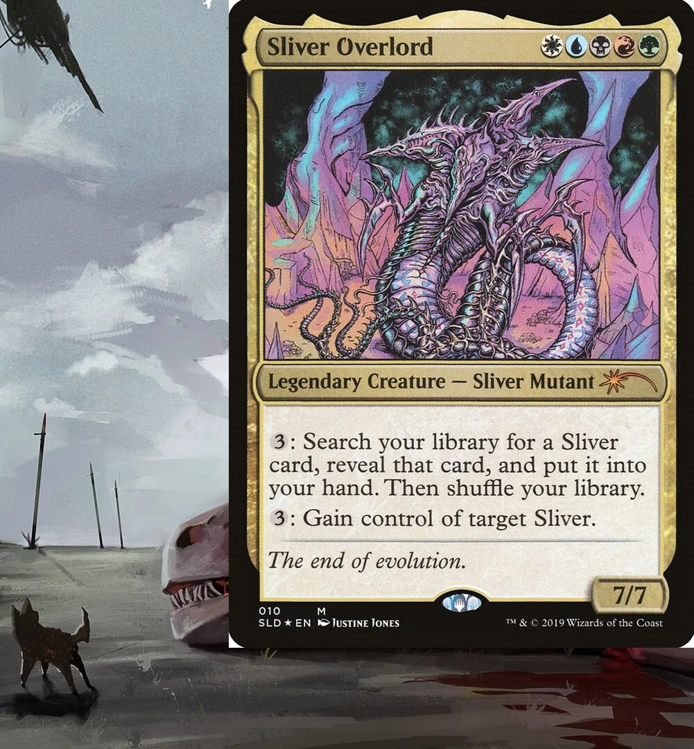 Sliver Magic: The Gathering Player-Built Collectible Card Game