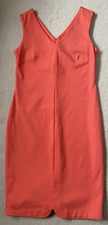 Tu  Coral Sleeveless Bodycon Dress Size 14