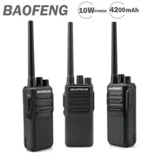 BAOFENG BF-1904 Walkie-Talkie UHF 400-470 MHz 10W Handheld Two-way FM Ham Radio