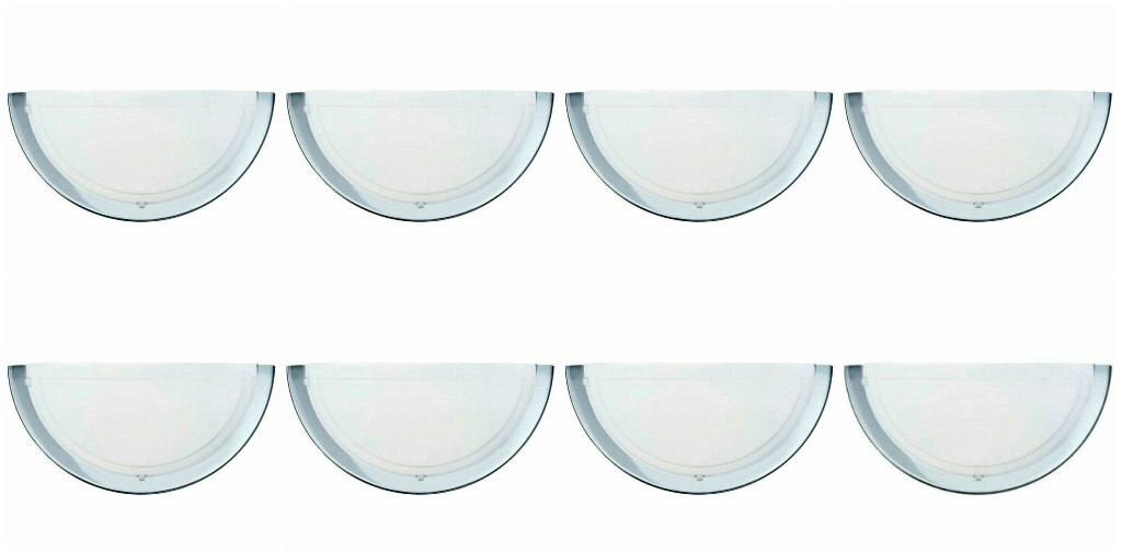 4 x Eglo 83156 Planet1 Wall Uplighter Fittings 60W ES Polished Chrome - Image 10