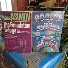 The Foundation Trilogy HC DJ AND Robots and Empire HC DJ