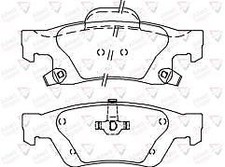 Brake Pad Rear Axle To Fit Dodge Durango 11->, Jeep Grand Cherokee 10->