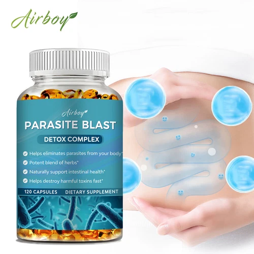 Parasite Blast Detox Complex 1485mg -Gut Health,Colon Cleanse & Digestive System