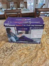 Thermosage Therapeutic Heated 7 In 1 Leg Massager