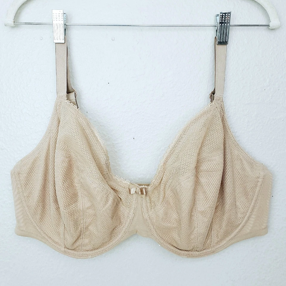 Sujetador CHANTELLE Parisian Allure 40DDD beige nude sin forro con aros 1471 Foto 2 de 4