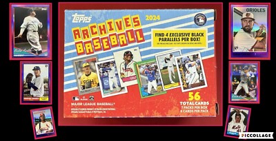 2024 Topps Archives: Purple Foil - Stars, RC's! ''Pick a Card''