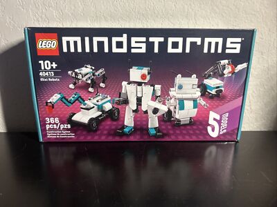 LEGO MINDSTORMS 5 MINI ROBOTS 366 PIECES SET 40413 PROMOTIONAL GIFT RETIRED EDT