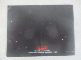 NINTENDO NES HOGAN'S ALLEY ORIGINAL MANUAL ONLY