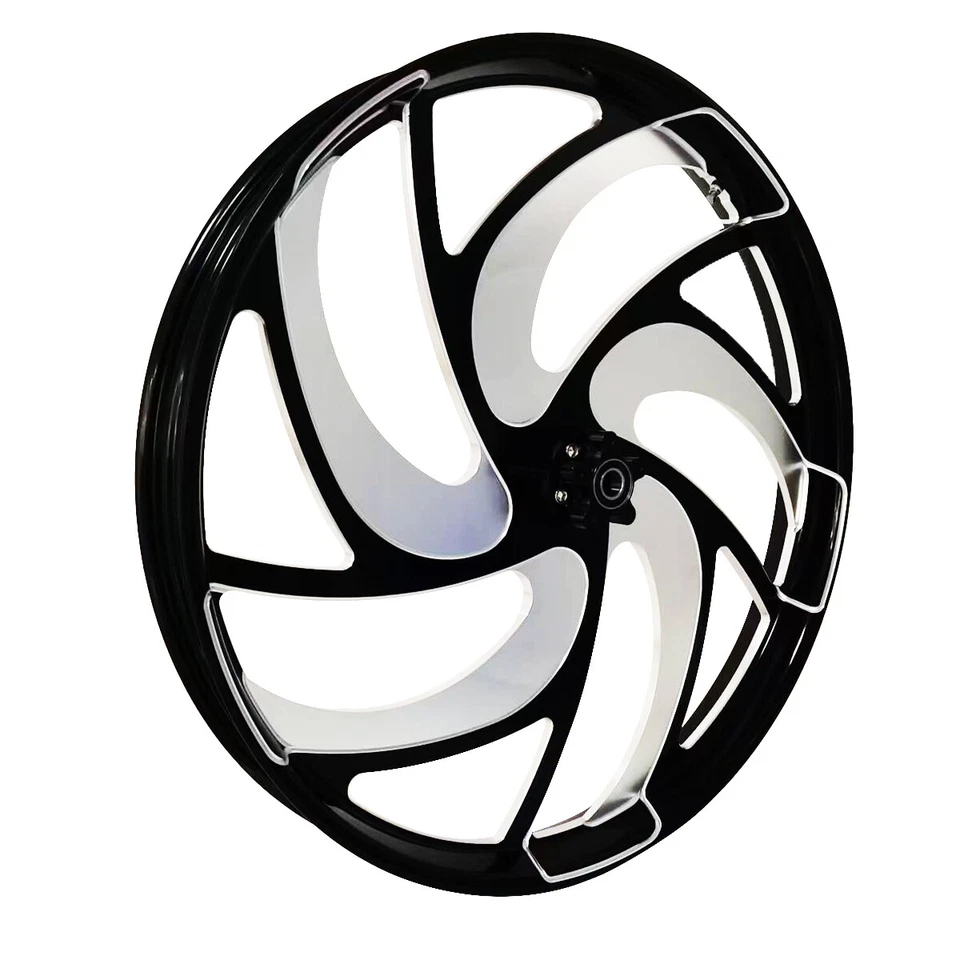 19" x 3.5" Forged Front Wheel & Dual Disc Hub Fit for Harley Forty Eight 04-2025 Foto 4 de 4