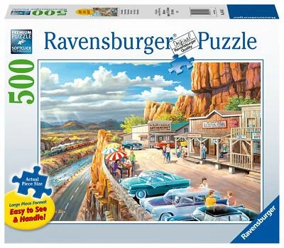 RAVENSBURGER PUZZLE*500 TEILE LARGE*SCENIC OVERLOOK*RARITÄT*NEU+OVP