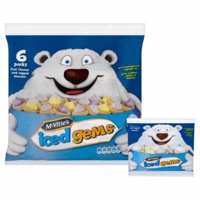 McVitie's Iced Gems - 6 x 25g