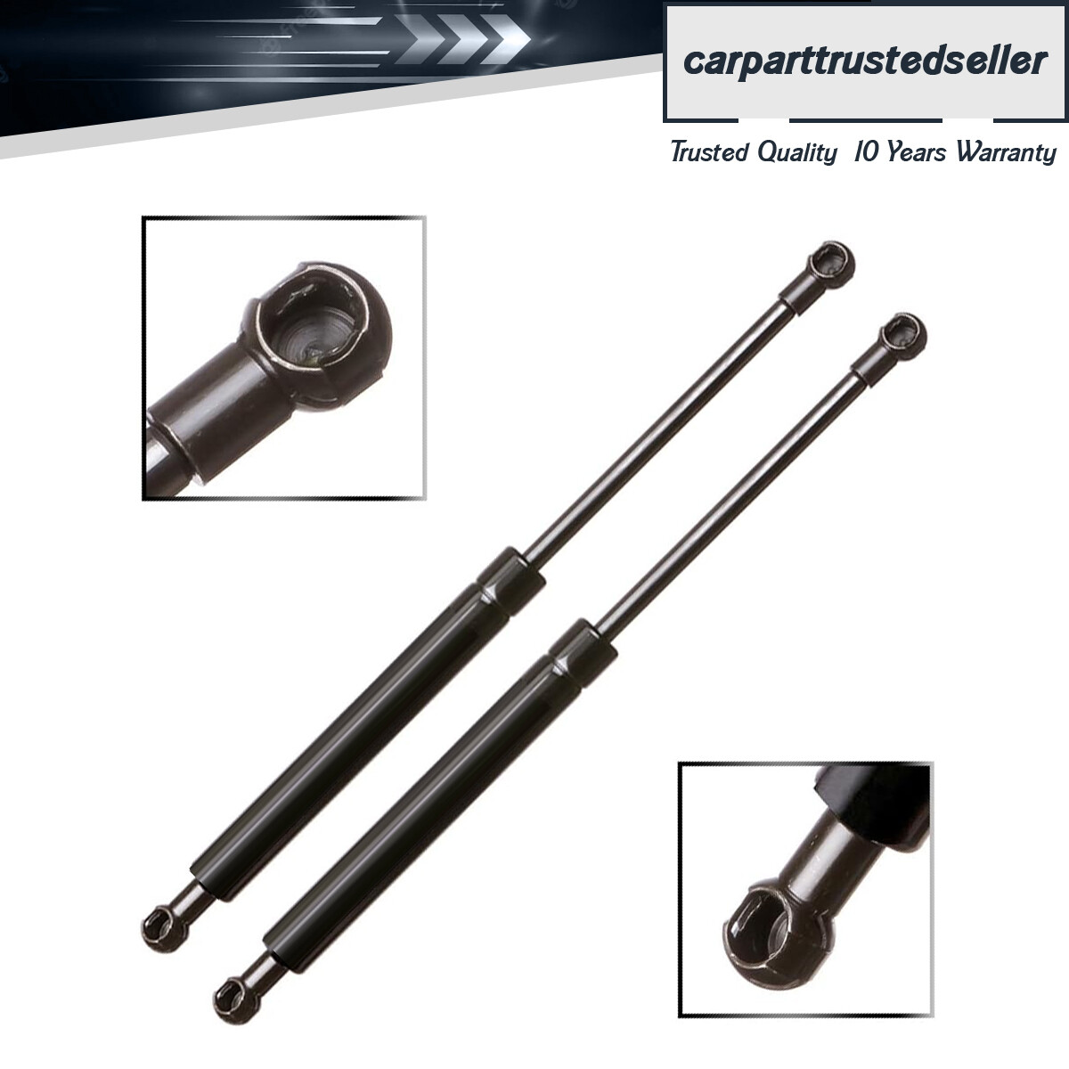 Set of 2 REAR HATCH LIFTGATE 27.18'' SUPPORTS STRUTS for 1989-93