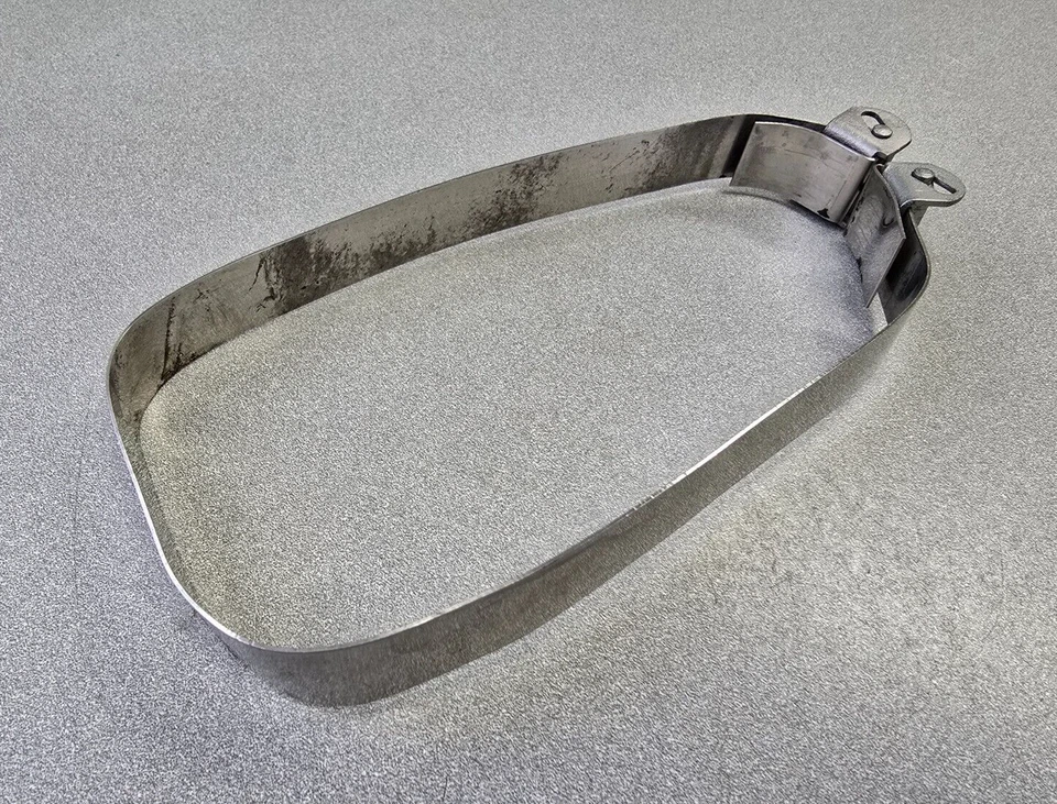 USED ORIGINAL PORSCHE 911 930 WINDSHIELD WASHER BOTTLE STAINLESS STEEL STRAP #2 - Изображение 4 из 4
