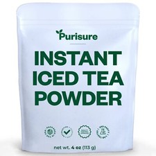 Unsweetened Iced Tea Powder Instant Black Tea Powder Real Black Tea Leaves