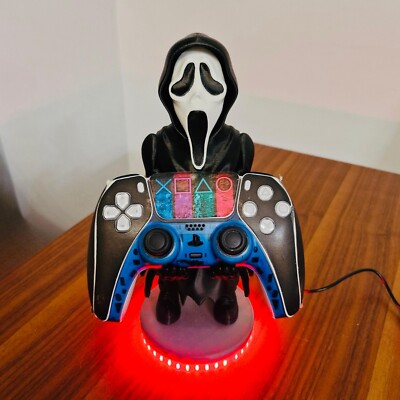 Scream Ghost Face Themed PS5 Controller Holder Stand For PS5/PS4 NS Xbox XS USA