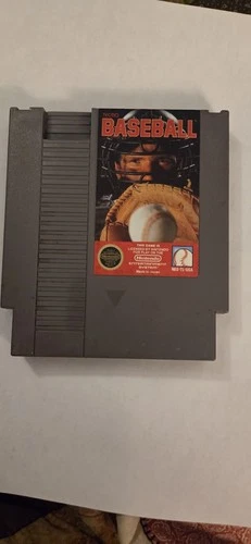 Tecmo Baseball NES! Cleaned, NOT WORKING!