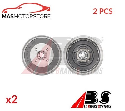 BREMSTROMMEL HINTEN ABS 2749-SC 2PCS P FÜR DACIA DOKKER,LOGAN MCV,LODGY,LOGAN