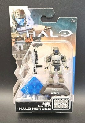 MEGA BLOKS HALO HEROES SERIES 1 - BUCK ( ODST ) RARE !! VERY HARD TO FIND !! NEW