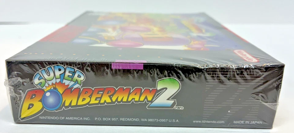 SNES: Bomberman 2 *BRAND NEW/SEALED & FREE SHIPPING* - Image 3 of 4