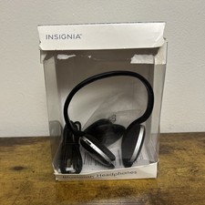 Insignia Wireless On-Ear Headphones Black NS-CAHBT02-BK With Sweat Proof EarPads