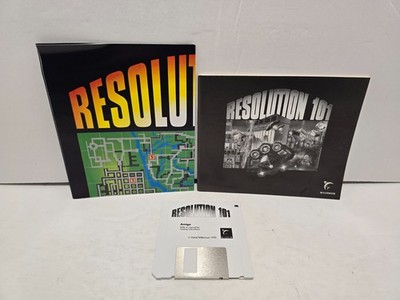Resolution 101 w/ Manual 3.5'' Commodore Amiga
