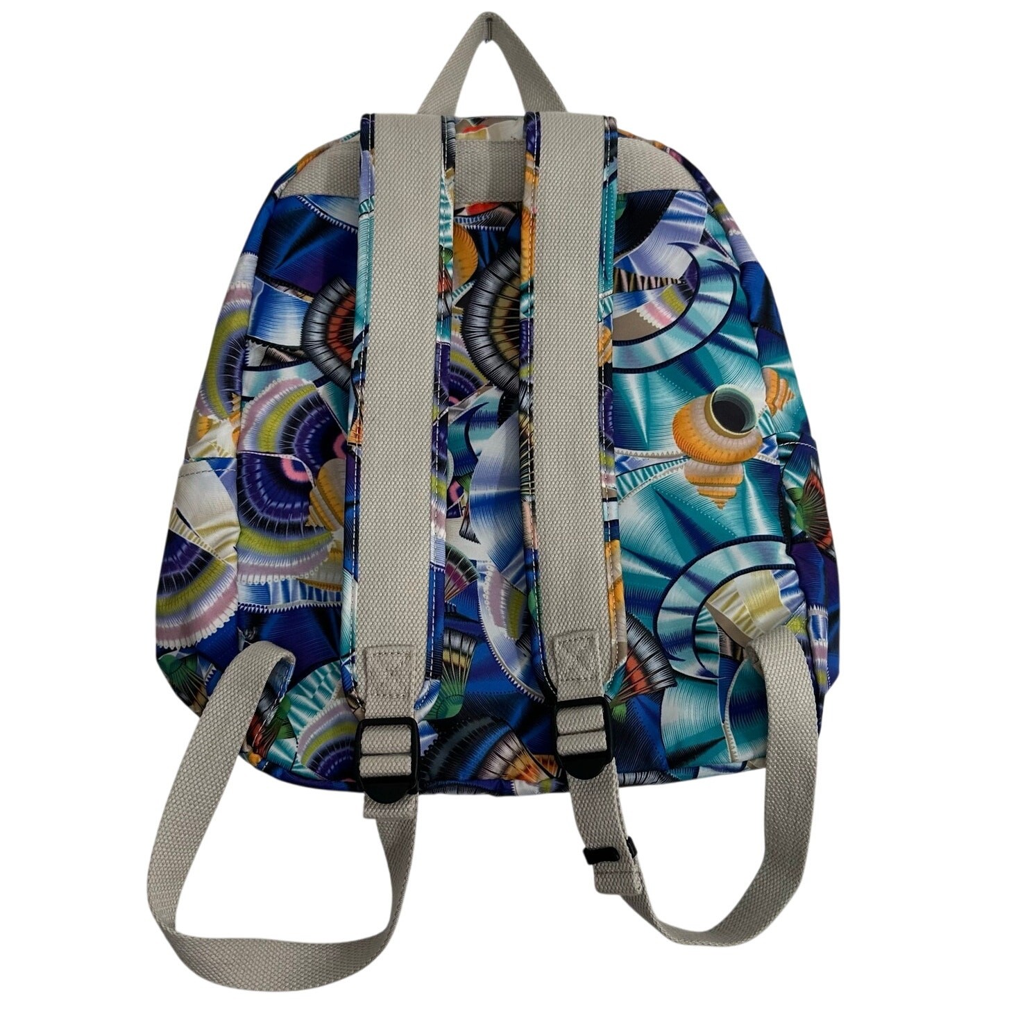 Kipling Large Backpack Ocean Daydream Seashell Pr… - image 3