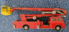 VINTAGE Simon Snorkel Fire Engine Toy Good condition for age. See descrip.