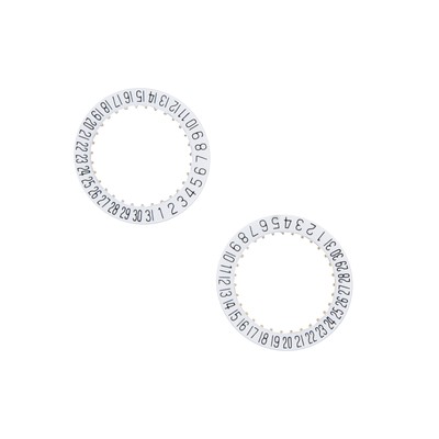 2* Date Indicator Date Wheel Disc Plate 2557 @6 For ETA 2804-2 2824-2 B