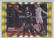 2021 Panini Donruss Franchise Features Holo Yellow Laser 8/25 Cole Anthony 0u72