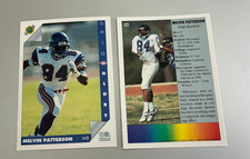 1992 Ultimate World League of American Football #168 Melvin Patterson