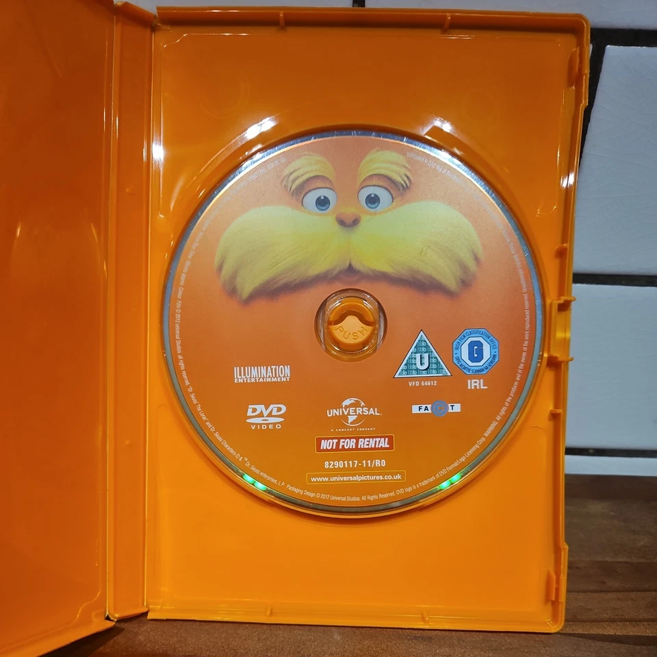 The Lorax (DVD, 2012) - Image 3 of 4