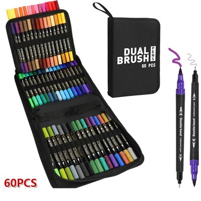 Acrylfarben Stifte Acrylstifte Für Steine 60Stk Acrylic Paint Marker Dual Tip