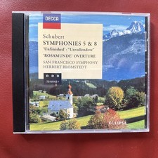 Schubert: Symphonies 5 8 'Unfinished' Decca CD