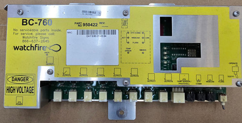 Watchfire Controller BC-760 Assy # 950422