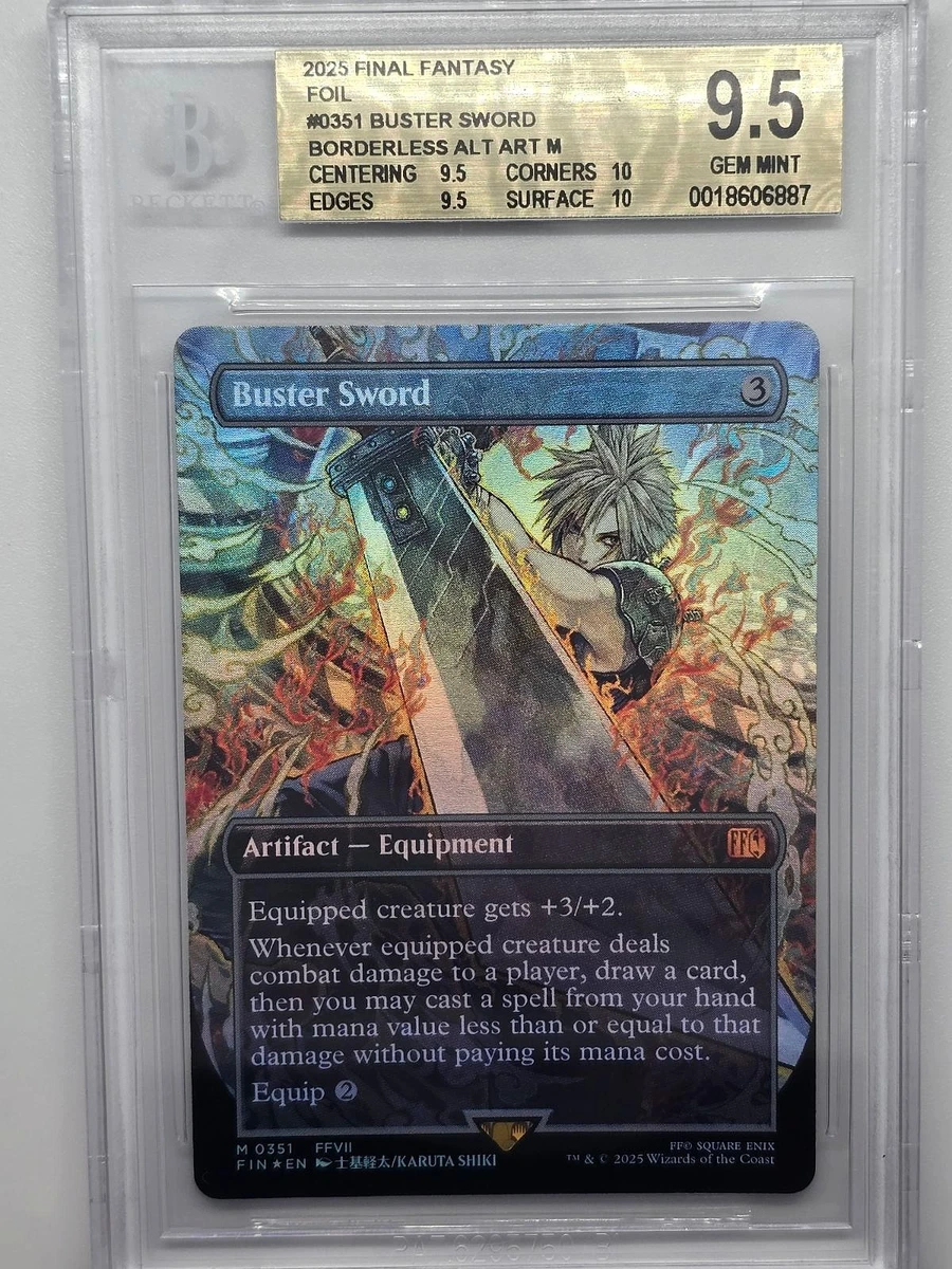 Magic: The Gathering Beckett Grading Services (BGS) Individual