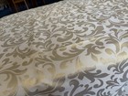 Gold Metallic 60x82” Tablecloth - Martha Stewart