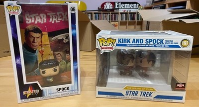 Funko Pop! Star Trek - Spock Comic Cover #06, Kirk & Spock (Wrath of Khan) #1197