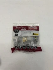 CERTIFIED APPLIANCE ACCESSORIES 4 ft. 6/2 2-Wire Closed-Eyelet 50 Amp Range Cord