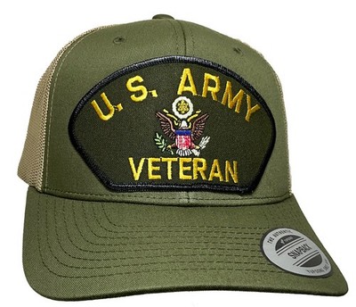 M-37 ビンテージ ハット us army usn usa usmc usaf U.S. ARMY VETERAN HAT OLIVE KHAKI MESH US NAVY USA NAVAL MILITARY